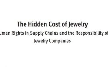 The Hidden Cost of Jewelry: Human Rights in Supply Chains and the Responsibility of Jewelry Companies