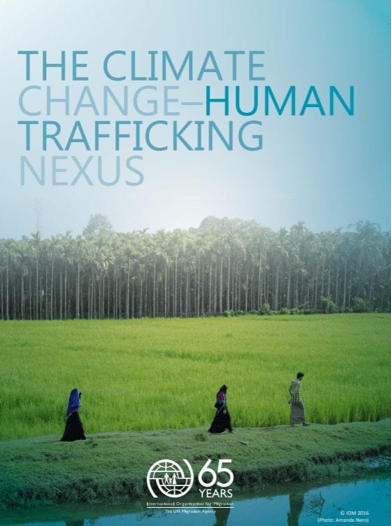 The Climate Change-Human Trafficking Nexus