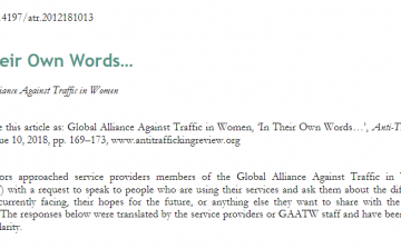 In Their Own Words…