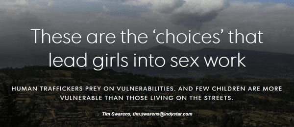 Exploited Part VI: The ‘Choices’ That Lead to Sex Work