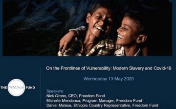 Webinar: On the Frontlines of Vulnerability: Modern Slavery and Covid-19