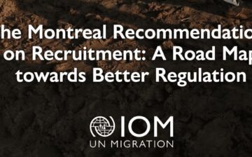 The Montreal Recommendations on Recruitment: A Road Map towards Better Regulation