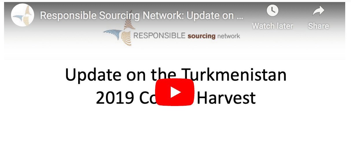 Turkmenistan Cotton Harvest Webinar