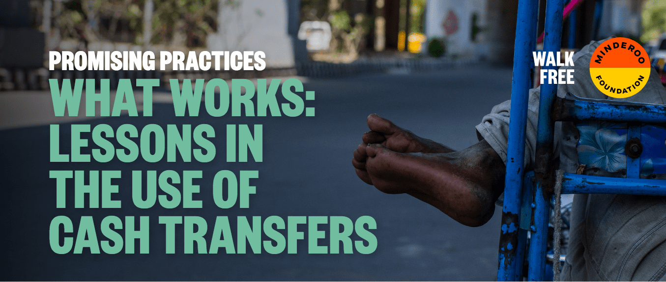 Promising Practices: Lessons in the Use of Cash Transfers