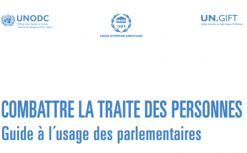 COMBATTRE LA TRAITE DES PERSONNES Guide à l ́usage des parlementaires