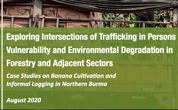 Exploring Intersections of Trafficking in Persons Vulnerability and Environmental Degradation in Forestry and Adjacent Sectors