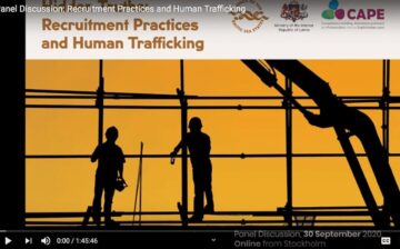 Panel Discussion: Recruitment Practices and Human Trafficking