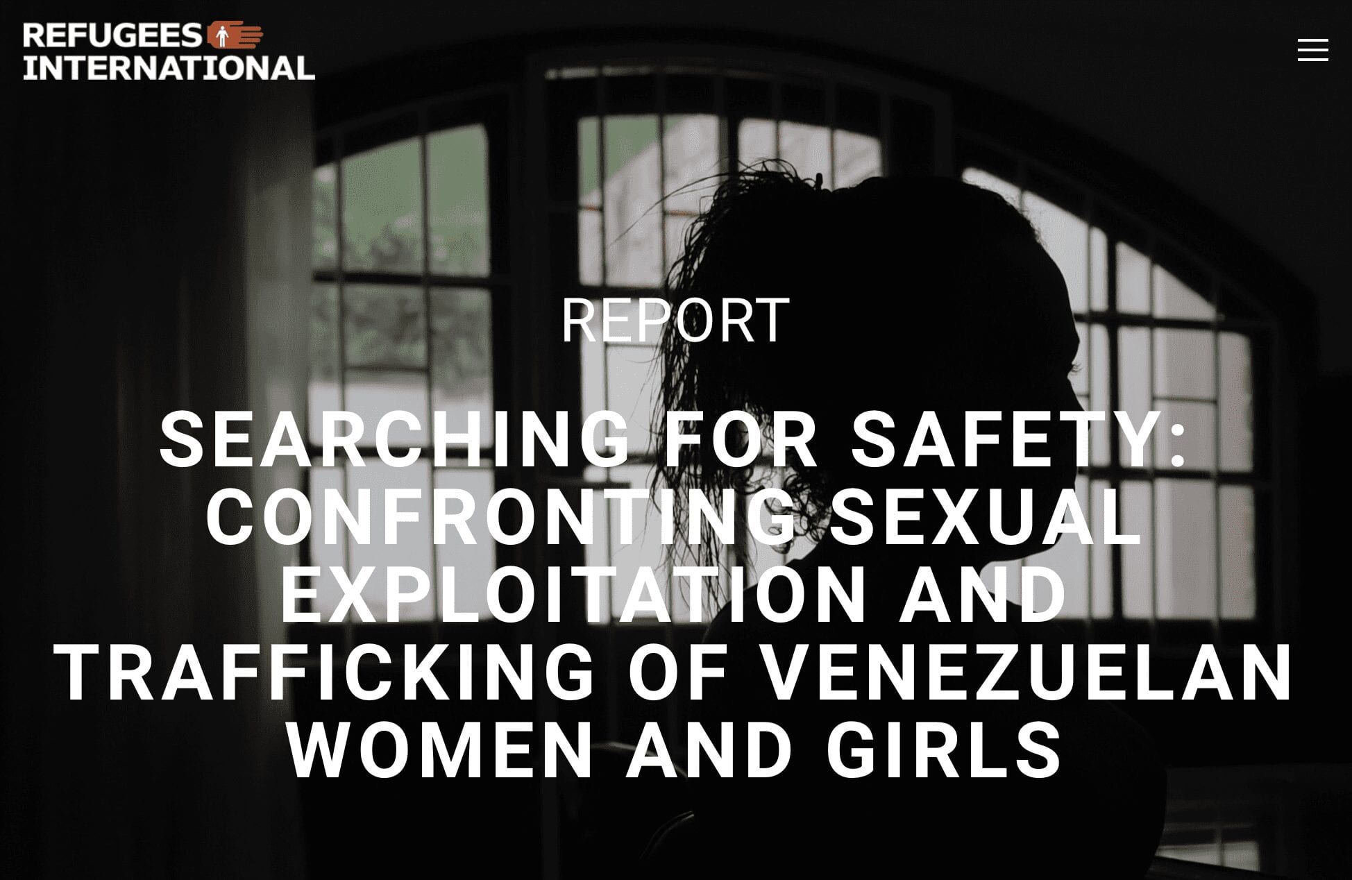 Searching for Safety: Confronting the Sexual Exploitation and Trafficking of Venezuelan Women and Girls