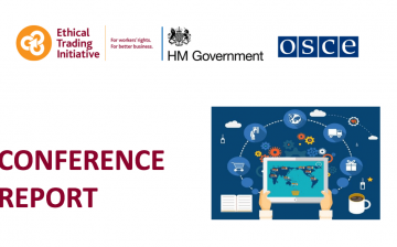 Tackling Human Trafficking in Public Sector Supply Chains