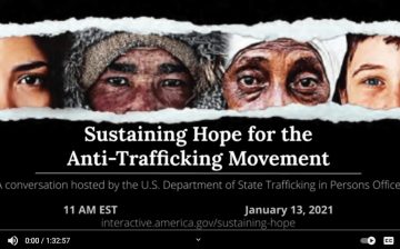 Sustaining Hope for the Anti-Trafficking Movement