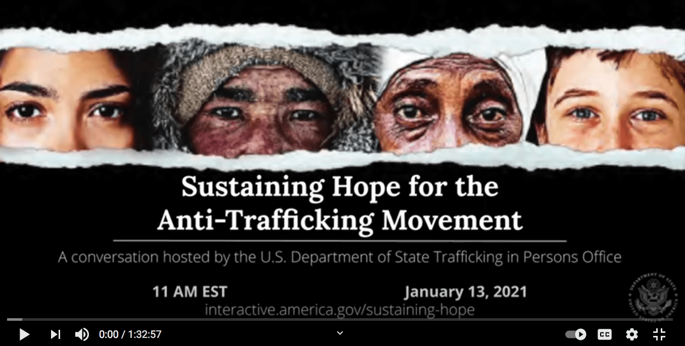 Sustaining Hope for the Anti-Trafficking Movement