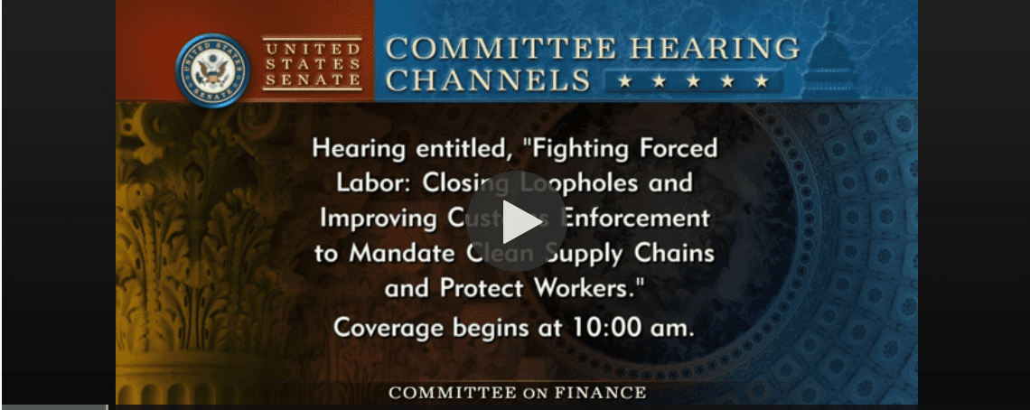 Closing Loopholes and Improving Customs Enforcement to Mandate Clean Supply Chains and Protect Workers