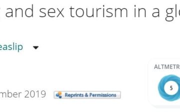Sex Trafficking and Sex Tourism in a Globalised World