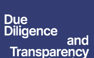 Due Diligence  and Transparency  Legislation