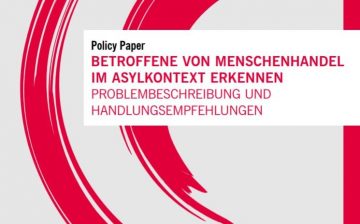 Betroffene von Menschenhandel im Asylkontext Erkennen