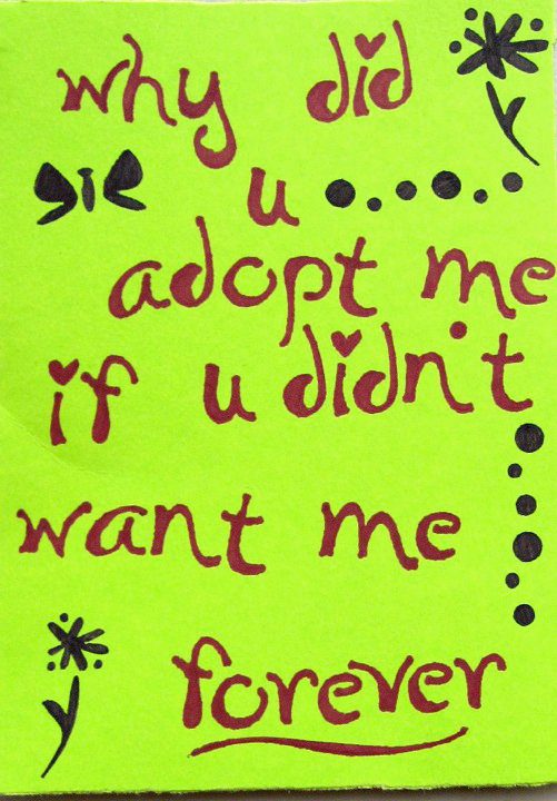 why adopt