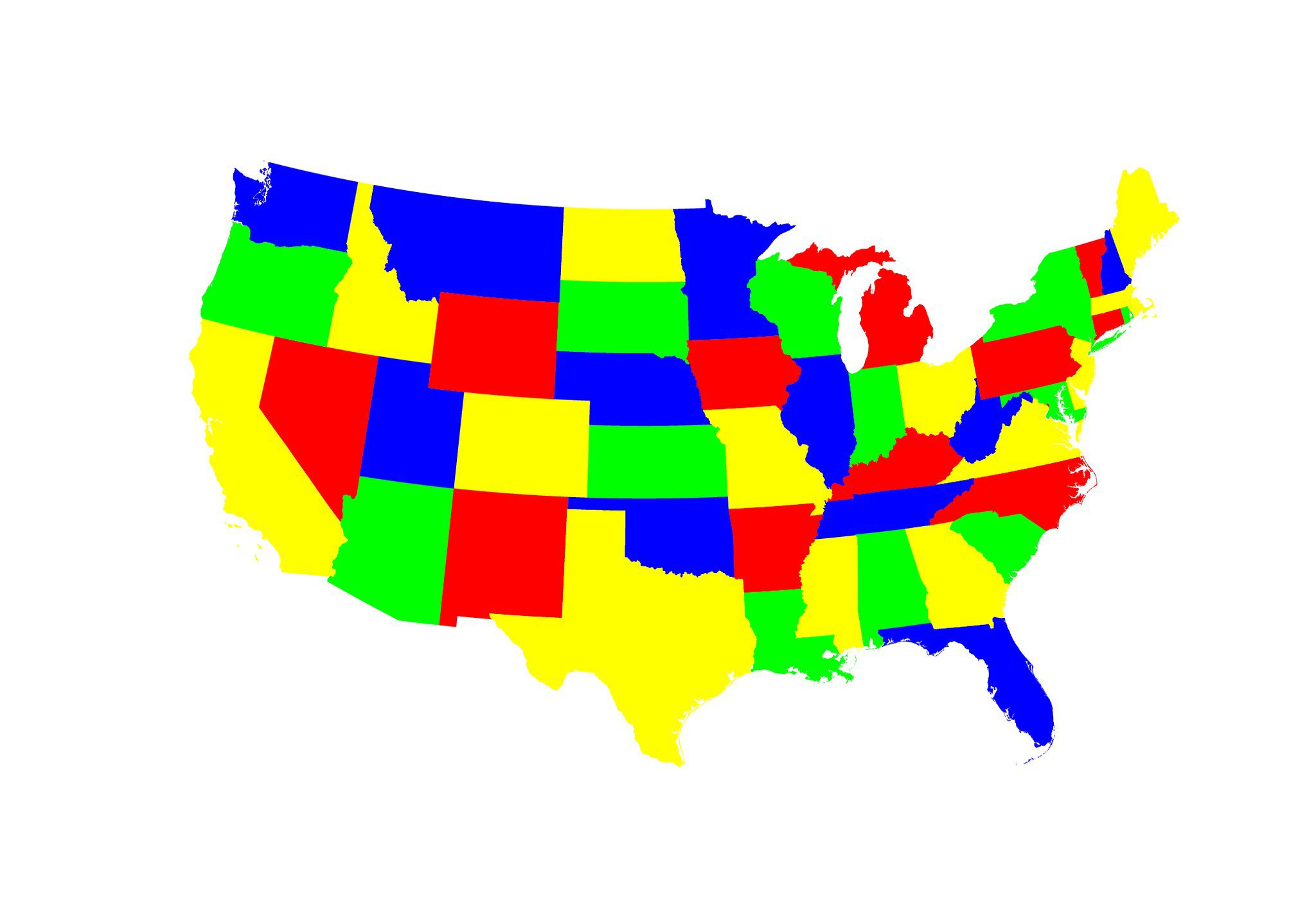 Top 3 States for Trafficking