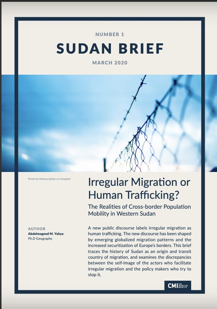 Irregular Migration or Human Trafficking? The Realities of Cross-border Population Mobility in Western Sudan