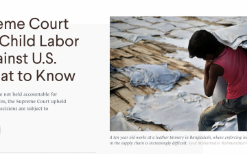 The Supreme Court Denied a Child Labor Claim Against U.S. Firms: What to Know