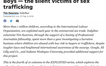 Boys — the silent victims of sex trafficking