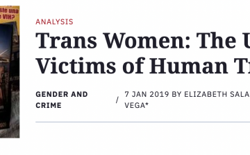 Trans Women: The Unseen Victims of Human Trafficking