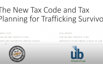 Webinar: Advocating For Trafficking Survivors Facing Tax Controversies