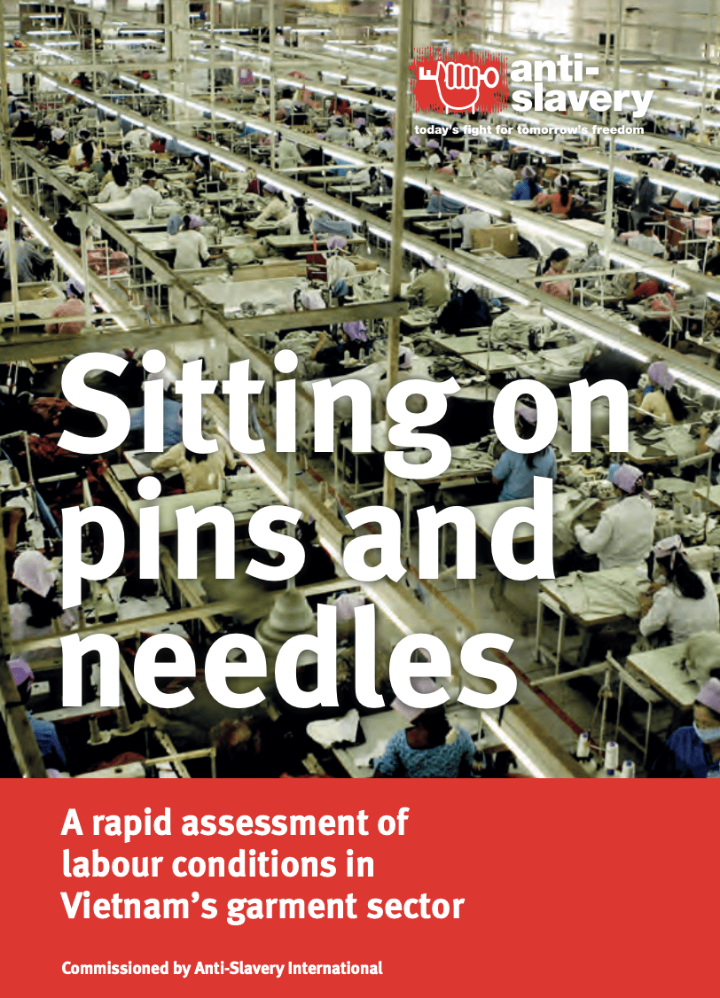 Sitting on pins and needles: Labour conditions in Vietnam’s garment sector