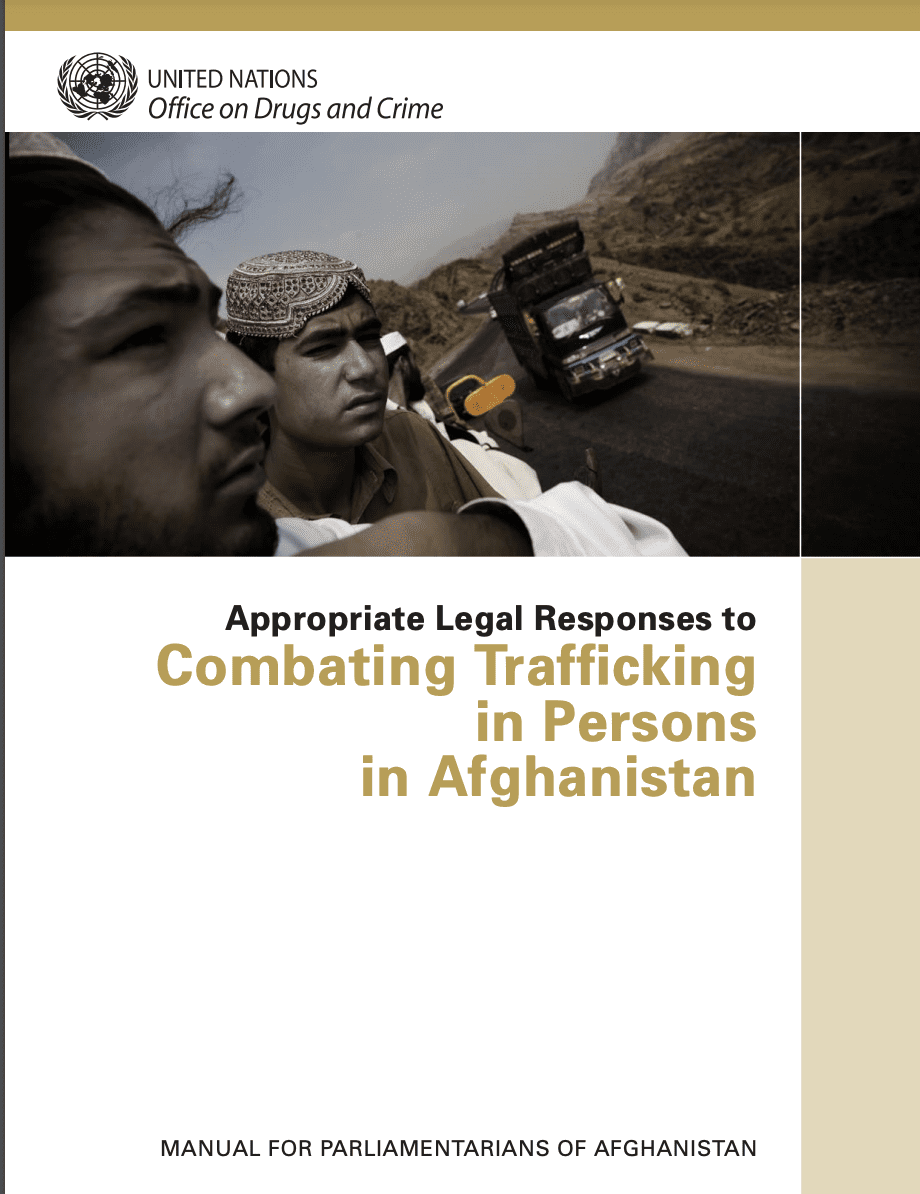 Appropriate Legal Responses to  Combating Trafficking in Persons in Afghanistan