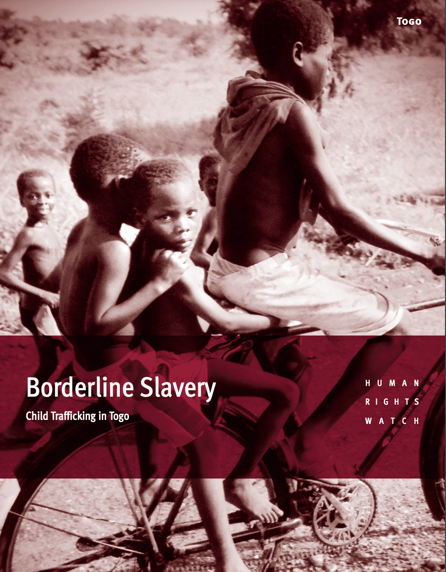 Borderline Slavery: Child Trafficking in Togo