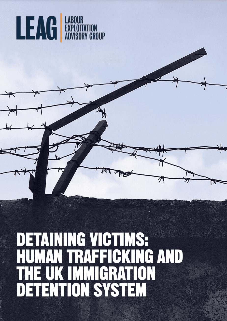 Detaining Victims: Human Trafficking & the UK Immigration Detention System