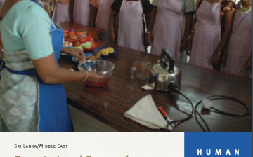 Exported and Exposed Abuses against Sri Lankan Domestic Workers in Saudi Arabia, Kuwait, Lebanon, and the United Arab Emirates