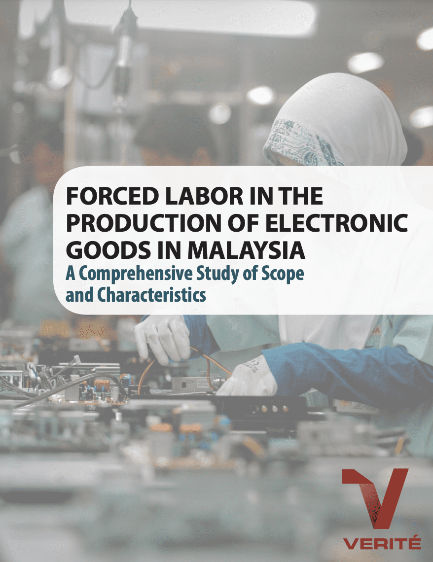 Forced Labor in the Production of Electronic Goods in Malaysia