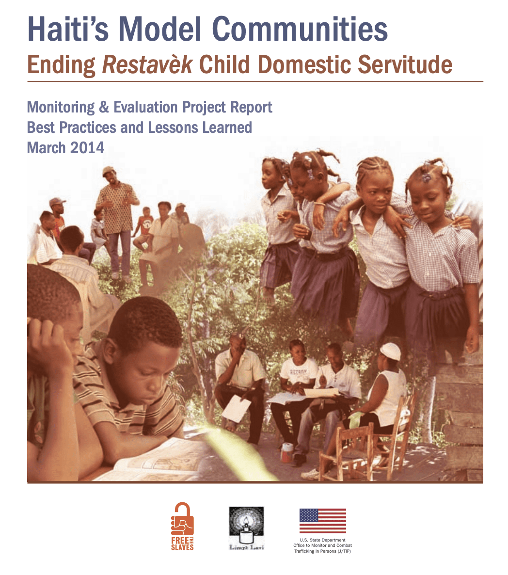 Haiti’s Model Communities: Ending Restavèk Child Domestic Servitude