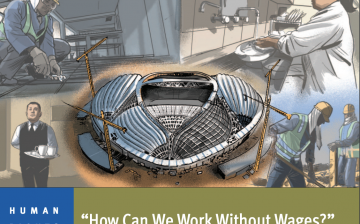 “How Can We Work Without Wages?” Salary Abuses Facing Migrant Workers Ahead of Qatar’s FIFA World Cup 2022