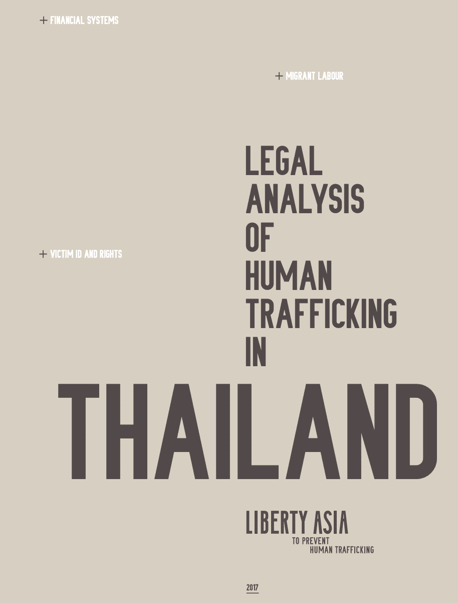 Legal Analysis of Human Trafficking in Thailand