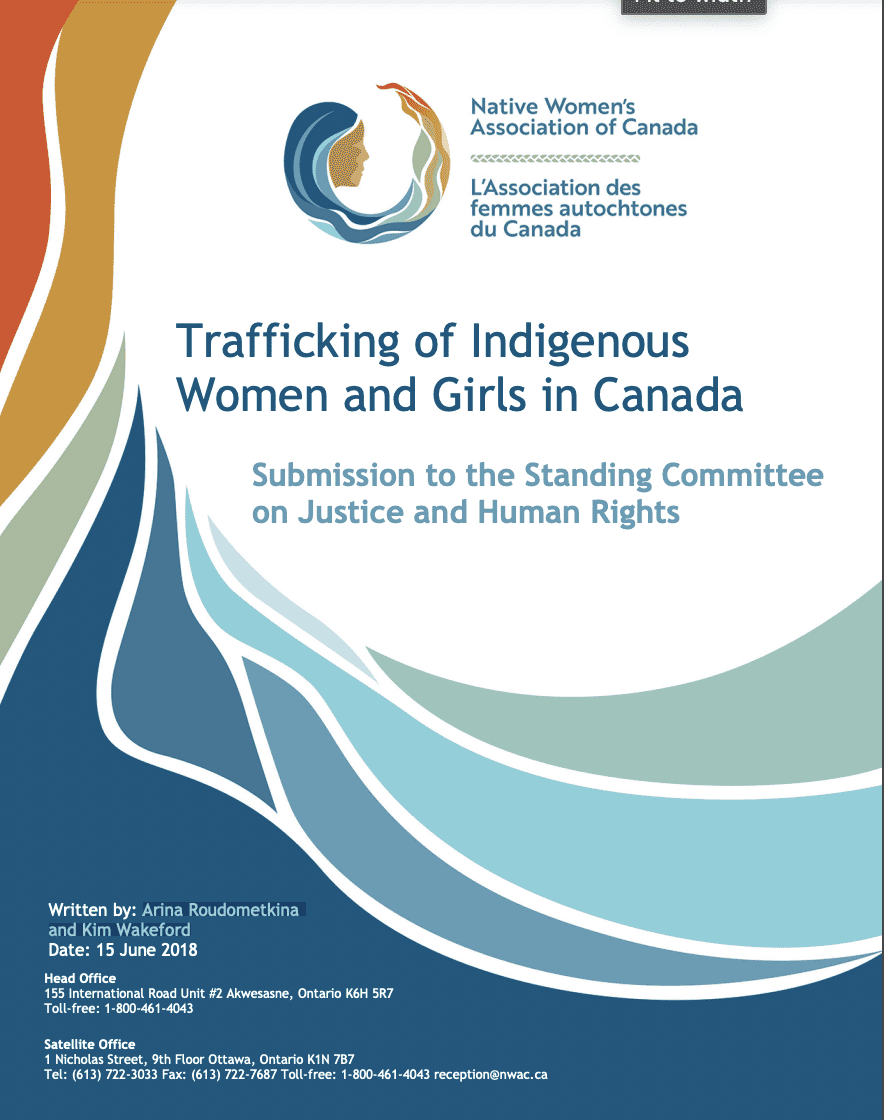 Trafficking of Indigenous Women and Girls in Canada