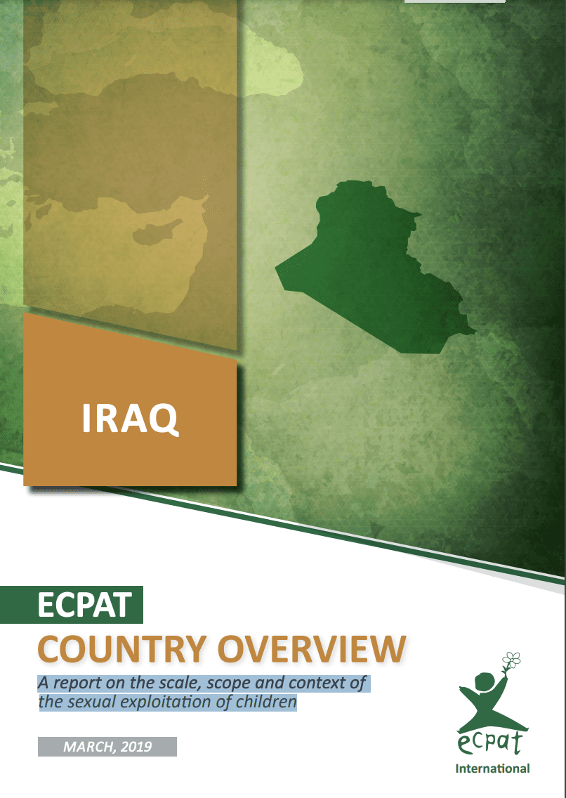 Iraq: A report on the scale, scope and context of the sexual exploitation of children