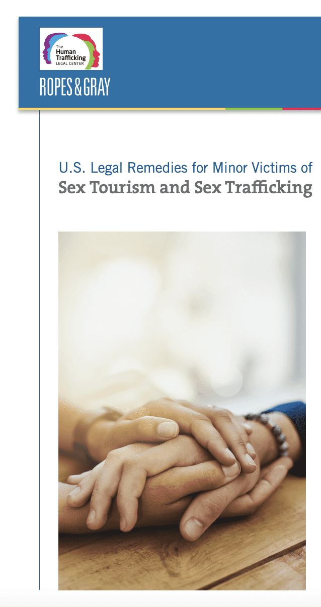 U.S. Legal Remedies for Minor Victims of Sex Tourism and Sex Trafficking
