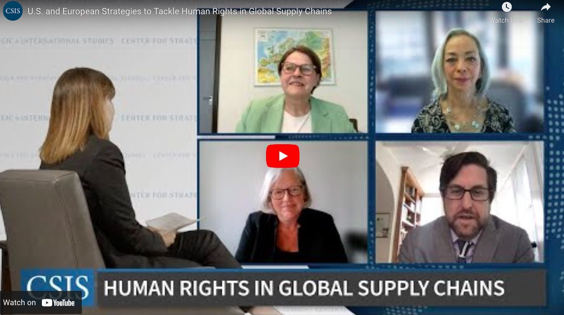 U.S. and European Strategies to Tackle Human Rights in Global Supply Chains