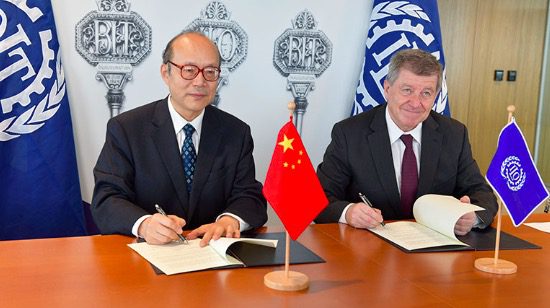 China ratifies the two ILO Fundamental Conventions on forced labour