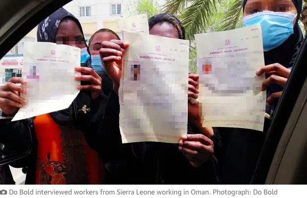 Oman ‘failing to stop trafficking and abuse of migrant domestic workers’
