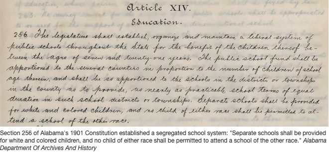 Alabama Constitution: Committee appears to support plan to remove racist language