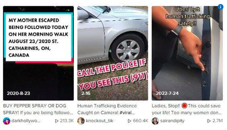 What those TikTok videos about human-trafficking get wrong