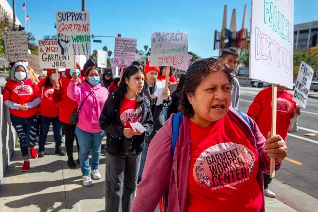Garment workers in SoCal are paid ‘as little as $1.58 per hour,’ Labor Department says