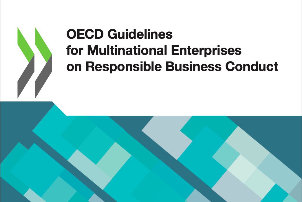 OECD Guidelines for Multinational Enterprises on Responsible Business Conduct
