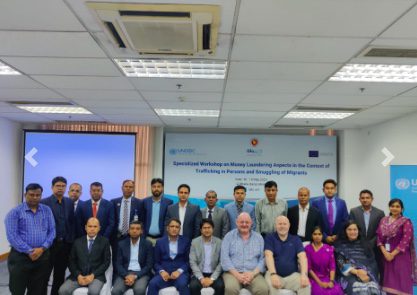 GLO.ACT-Bangladesh Takes a Key Step: Pioneering Specialized Workshop to Combat Money Laundering in the Context of Human Trafficking and Migrant Smuggling
