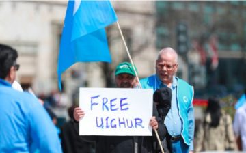 Foreign diplomats given tour of Uyghurs’ “content and happy life”