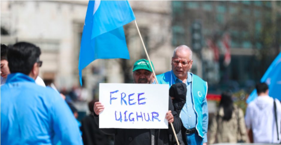 Foreign diplomats given tour of Uyghurs’ “content and happy life”