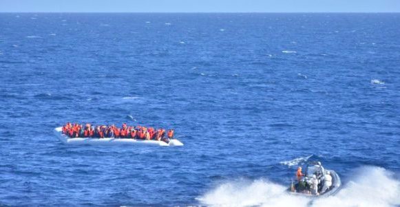 German NGO rescuing migrants attacked by Libyan Coast Guard in the Mediterranean Sea