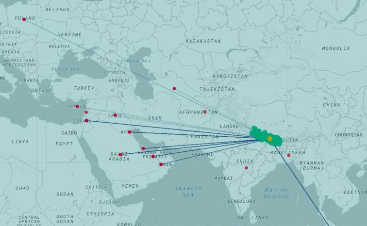 CSO DATA reveals a large number of cases of trafficking and exploitation of Nepali migrant workers